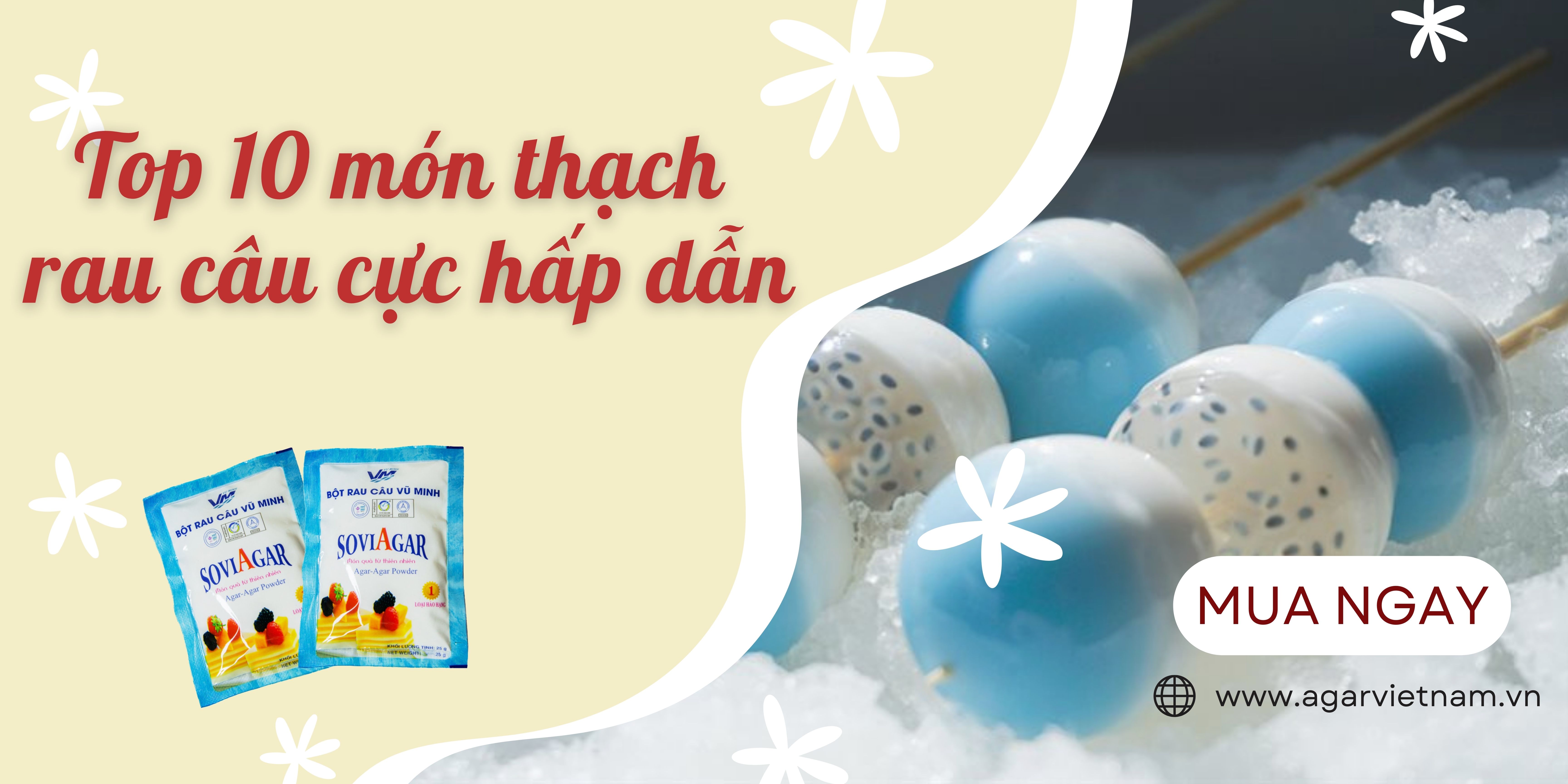 Tết này, vào bếp làm ngay 10 món thạch rau câu đãi khách cực hấp dẫn